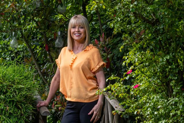 Christine Talbot in the garden of her home near Wetherby. Picture: James Hardisty
