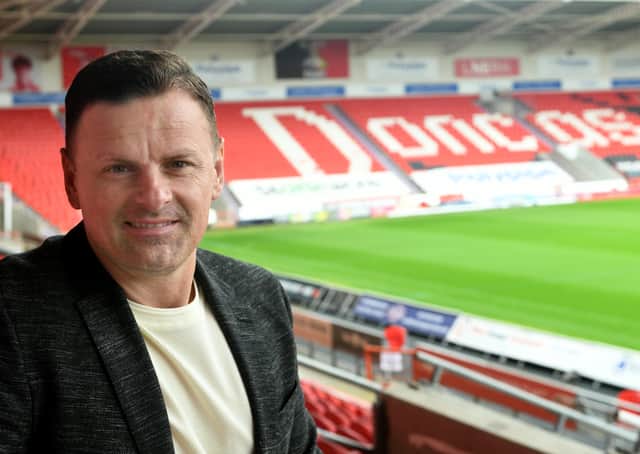 The new manager of Doncaster Rovers, Richie Wellens (Picture: Gary Longbottom)