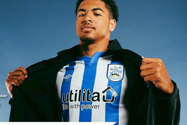 New Huddersfield Town signing Levi Colwill. Picture courtesy of Huddersfield Town AFC.