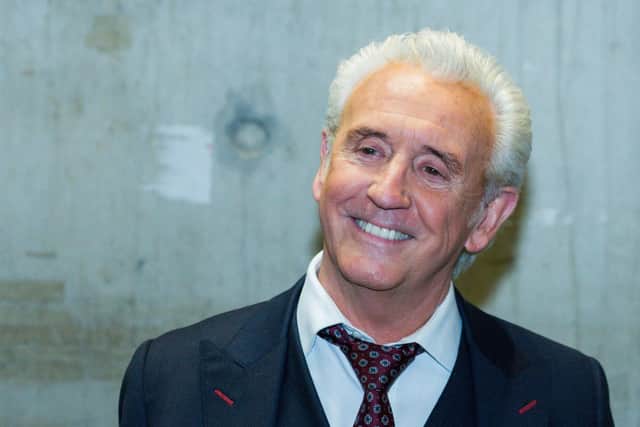Tony Christie attends the red carpet of the television show 'Willkommen bei Carmen Nebel' at Velodrom on September 19, 2015 in Berlin, Germany. (Photo by Christian Marquardt/Getty Images).