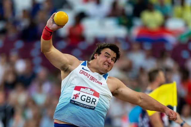 Great Scott: York's Scott Lincoln will represent Great Britain in the men's shot putt in Tokyo. Picture: Paul Harding/PA Wire.