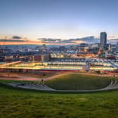 Pictured, at night from Sheaf Valley Park, in the Sheffield, City Centre. A new report from Sheffield Hallam University has revealed the need for more parks, particularly in urban spaces, to help in the pandemic recvovery. Photo credit: Stock.adobe.com
