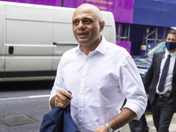 Former Chancellor Sajid Javid, arrives at the Department of Health & Social Care in central London, after he was appointed as Health Secretary. Picture Yui Mok/PA Wire