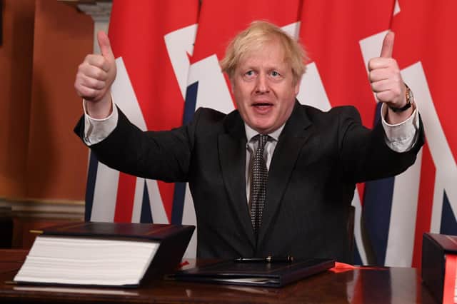 This was Boris Johnson signing his Brexit deal with the EU - has it been a success?