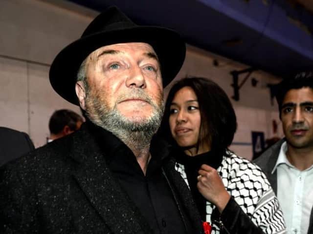 Veteran politician and campaigner George Galloway