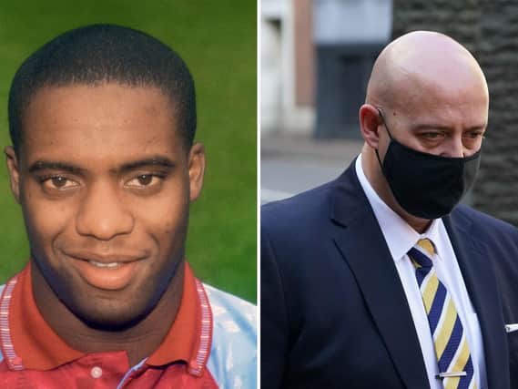 Benjamin Monk (right) was jailed for eight years over the death of Dalian Atkinson