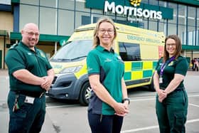 Morrisons is helping the Yorkshire Ambulance Service NHS Trust