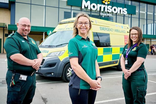 Morrisons is helping the Yorkshire Ambulance Service NHS Trust