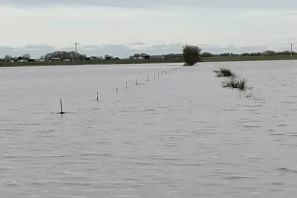 Flooding at Lakes Farm, Scorborough