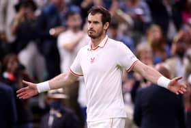 Andy Murray after reaching the third round of Wimbledon in a late night epic on Wednesday.