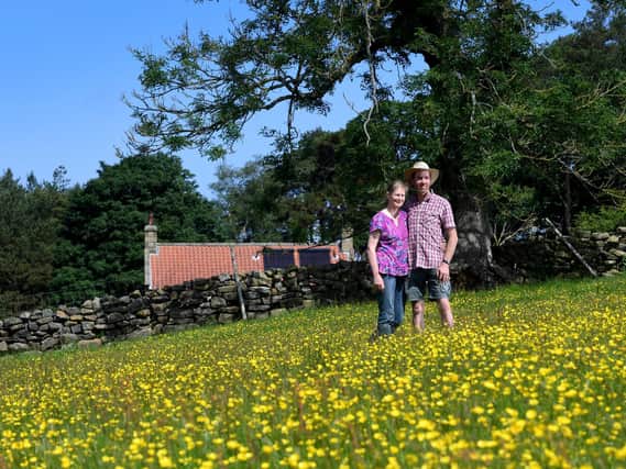 The Sandersons are National Trust tenants in Bransdale in the North York Moors