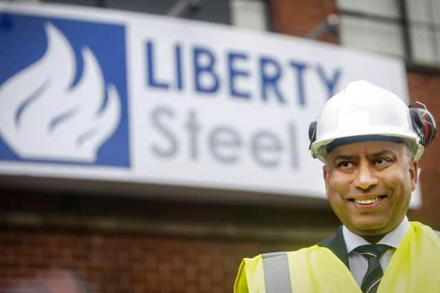 Sanjeev Gupta, the head of the Liberty Group.