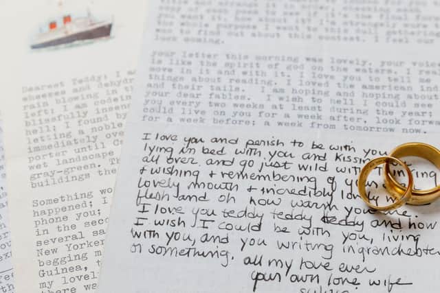 Sylvia Plath's and Ted Hughes's Wedding Rings, Love Letters, and Personal  Effects Are Open for Bidding at Sotheby's