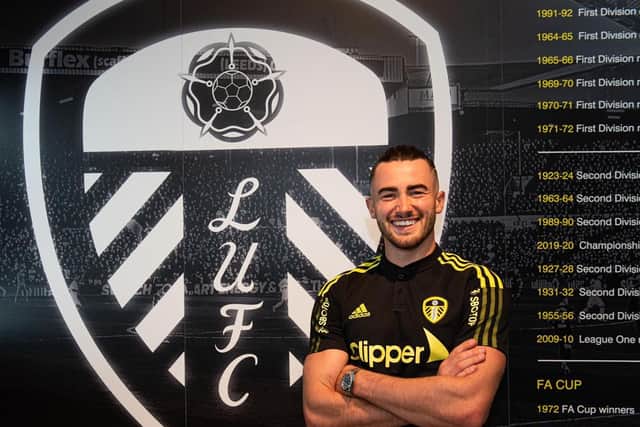 SIGNING: Jack Harrison has finally joined Leeds United permanently