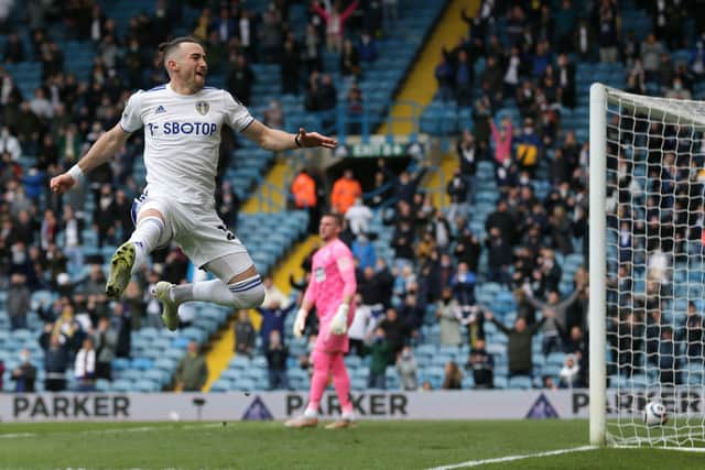 Long wait: Leeds United's Jack Harrison was on loan at Elland Road for three seasons before finally signing a permanent contract with the club yesterday. Picture: Richard Sellers/PA Wire.