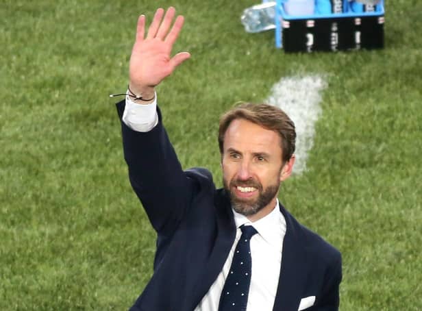 England manager Gareth Southgate after the UEFA Euro 2020 Quarter Final match at the Stadio Olimpico, Rome. (Picture: PA)