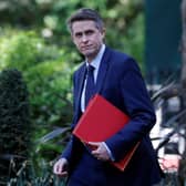 Education Secretary Gavin Williamson arrives in Downing Street in central London on May 1, 2020 (Photo by TOLGA AKMEN/AFP via Getty Images)