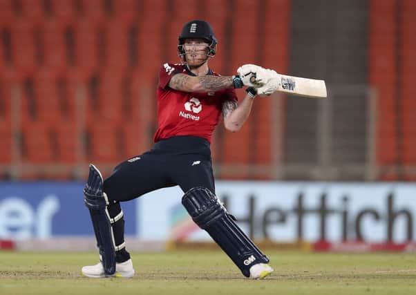 Ben Stokes: Is back playing four-day cricket for Durham but yet to return for England. (Picture: AP)