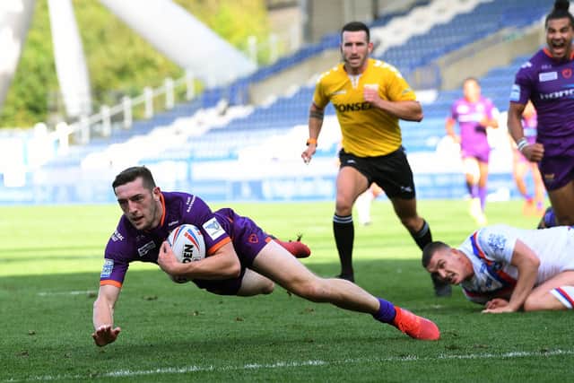 Jake Wardle: Huddersfield Giants centre confident they can turn their season around. (Picture: Jonathan Gawthorpe)