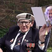 John Hirst celebrates his 100th birthday and receives a card from the Queen. Pic credit Photo Makeovers