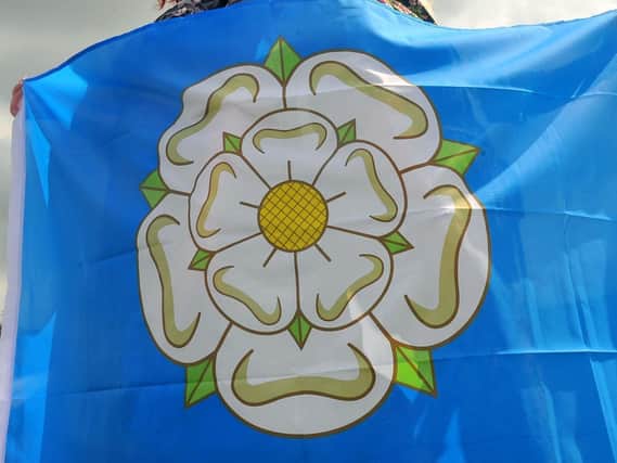 Yorkshire flag.