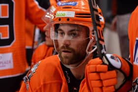 John Armstrong is back with Sheffield Steelers for the 2021-22 Elite League season. Picture by Dean Woolley.