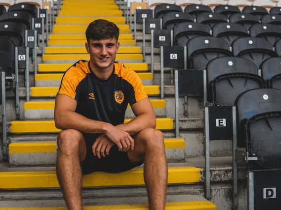 New Hull City signing Ryan Longman. Picture courtesy of Hull City AFC.