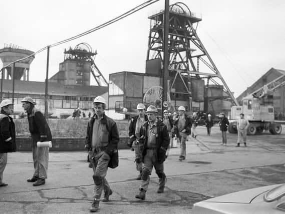 Library image from 1985 of  miners at Betteshanger Colliery.  The Government has been accused of delivering a "slap in the face" to members of the pension scheme for mineworkers after rejecting calls by MPs to make reforms