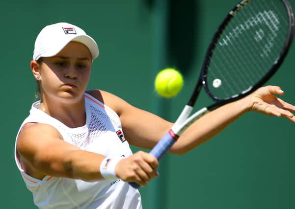 Ashleigh Barty. Picture: Steven Paston/PA Wire.