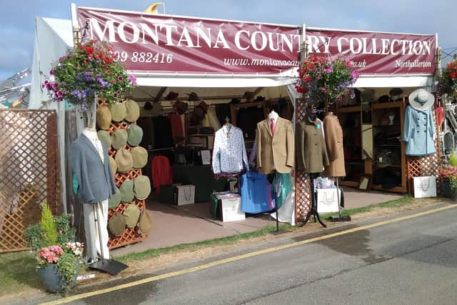 The Montana stand at a previous year's Great Yorkshire Show.
