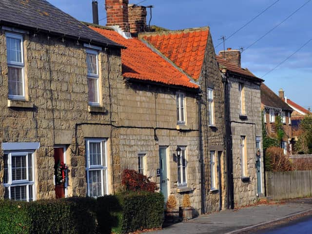 The historic village of Amotherby, near Malton