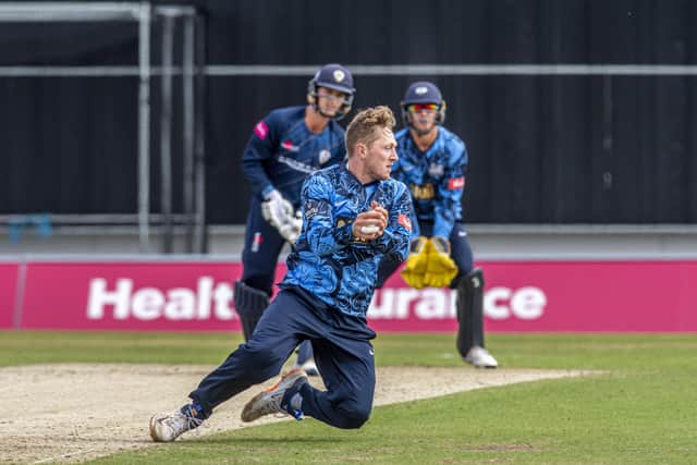 Yorkshire Vikings' Dom Bess has bowled well during the team's T20 Blast campaign. Picture: Tony Johnson