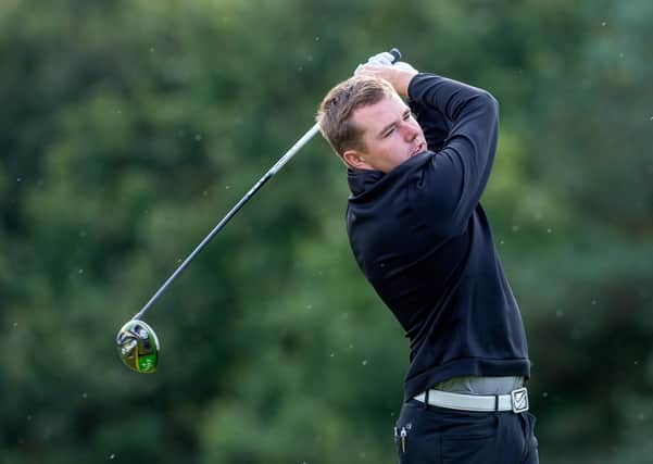 OPEN DATE: Howley Hall golfer Ben Hutchinson has qualified for this year's Open at Royal St George's. Picture: Bruce Rollinson.