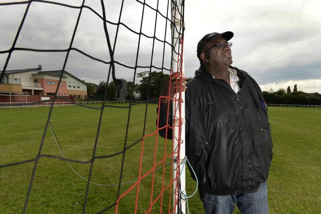 Delroy Dacres, director of Manningham Mills Sports and Community Association. Picture: Bruce Rollinson.