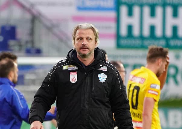 GOOD START: Head coach Markus Schopp of Hartberg Picture: Markus Tobisch/Getty Images