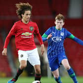 INCOMING: Sean McGurk, in action for Wigan Athletic during an FA Youth Cup: Sixth Round match against Manchester United at Old Trafford, has signed for Leeds United. Picture: Charlotte Tattersall/Getty Images