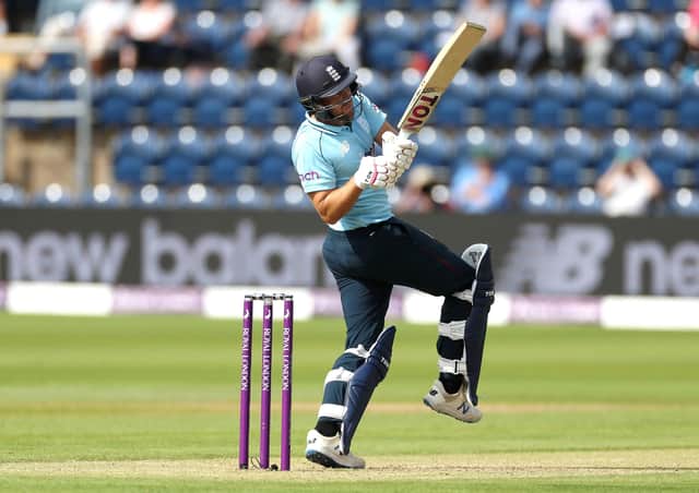 Good knock: Yorkshire's Dawid Malan on his way to 68 not out in England's nine-wicket win against Pakistan. Picture: Bradley Collyer/PA Wire.