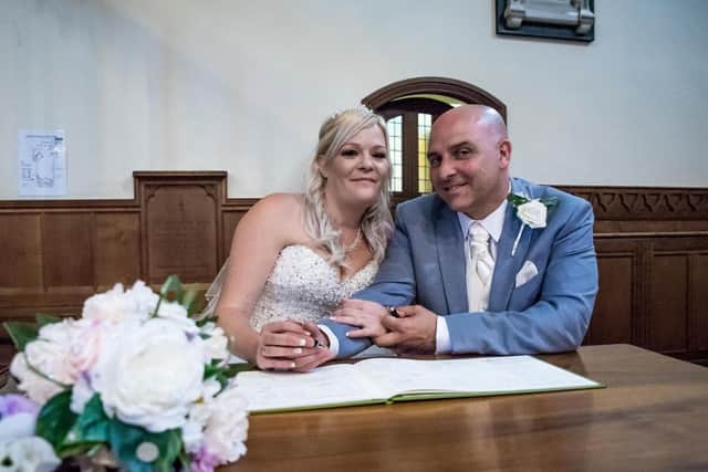 Jason and Nicky Asquith-Thorpe, of Harrogate, had instructed Twidale to help them with the wedding of their dreams, planned for July 27, 2019.