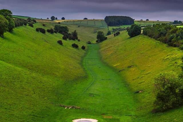 The unique landscape of the Yorkshire Wolds