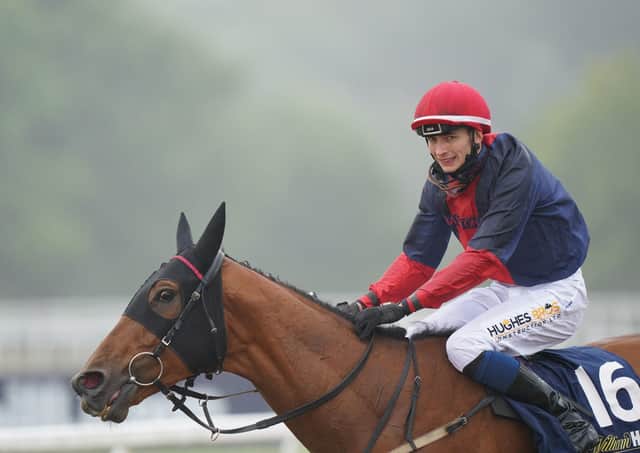 Double up? Ben Robinson and Nicholas T, winners of the William Hill Northumberland Plate Handicap (Heritage Handicap) race last month. Picture:  Tim Goode/PA Wire.