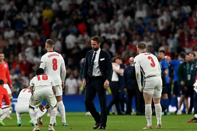 EURO 2020: England 1-1 Italy (AET - Italy win 3-2 on penalties). Picture: Getty Images.
