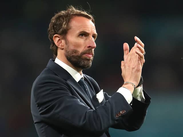 England manager Gareth Southgate applauds the fans following defeat in the penalty shoot-out after the UEFA Euro 2020 Final at Wembley Stadium, London. (Picture: PA)