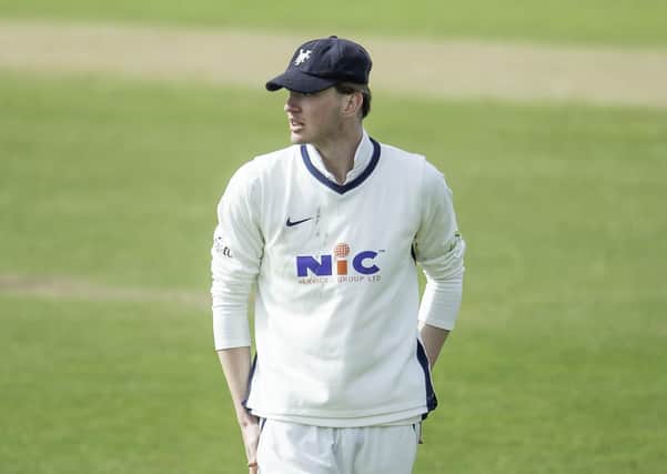 Yorkshire player George Hill (Picture: Allan McKenzie/SWpix.com)