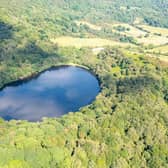 Gormire Lake and the surrounding woodland area is up for sale
