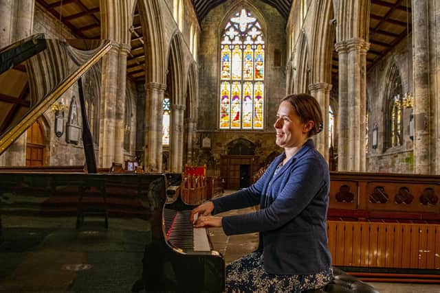 Howdenshire Music Project commitee member and pianist Amy Butler. Picture: Tony Johnson.