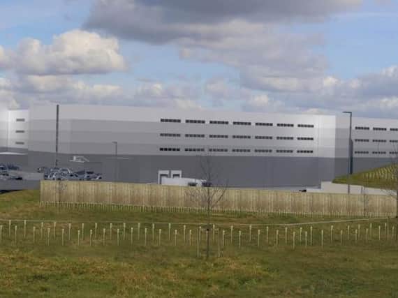 How the proposed Amazon distribution centre could look