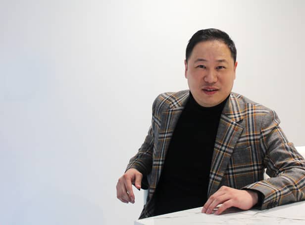 Ivan Zhou, chief executive of Pegasus Group in Leeds.