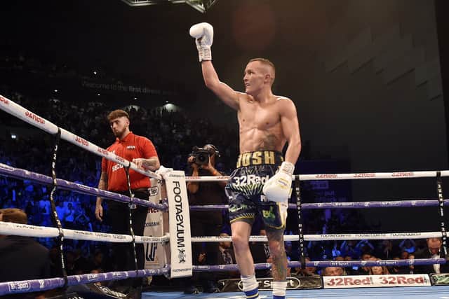 Josh Warrington is coming home to fight in Leeds (Picture: Steve Riding)