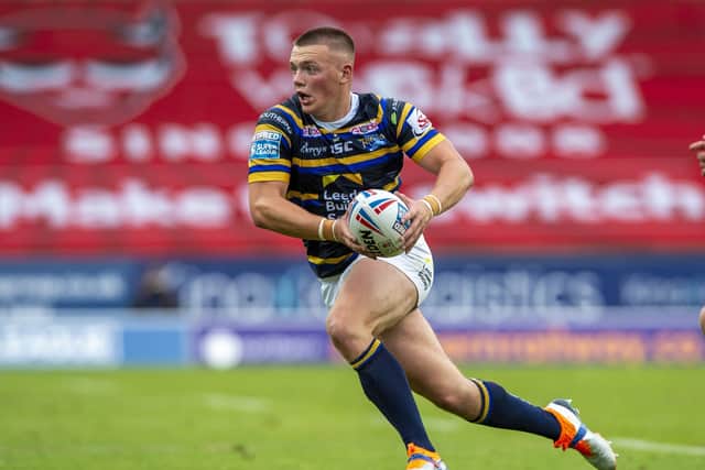 Callum McLelland could make his first appearance of the 2021 Super League season for Leeds Rhinos at Catalans Dragons. Picture: Bruce Rollinson