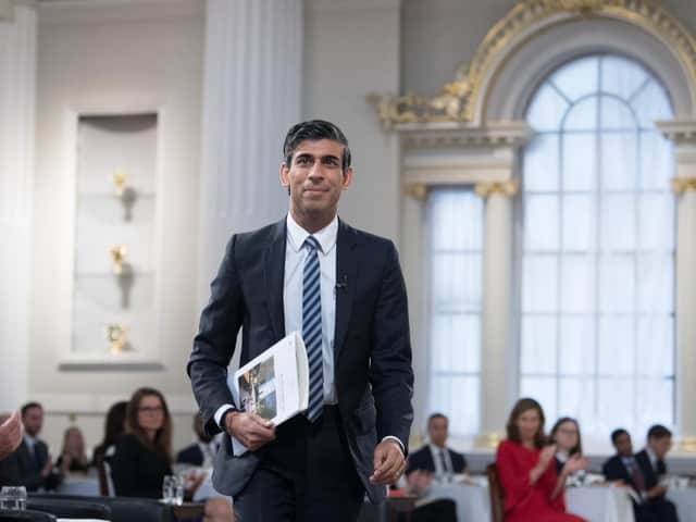 Chancellor of the Exchequer Rishi Sunak arrives to deliver his 'Mansion House' speech at the Financial and Professional Services Address, previously known as the Bankers dinner, at Mansion House in the City of London on July 1, 2021. Picture: Stefan Rousseau/PA